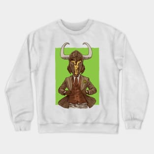 Viking Hipster Zombie Crewneck Sweatshirt